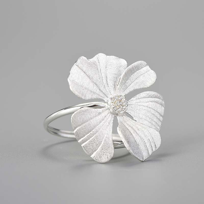 Golden Peony Ring