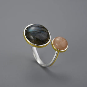 Duo Moon Ring