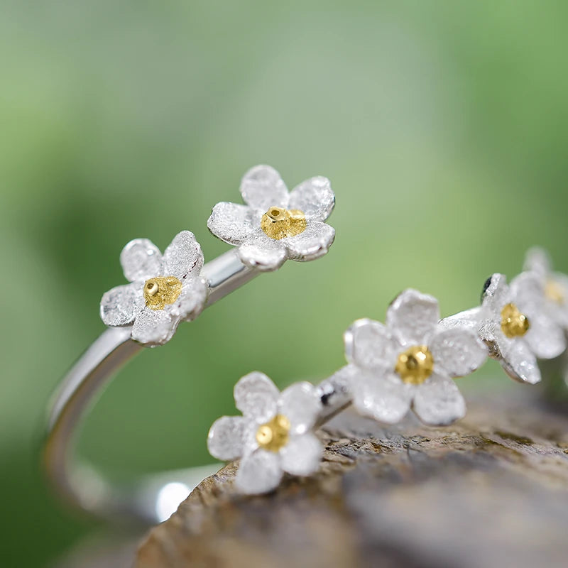 Forget Me Not Blossom Ring