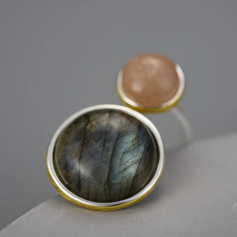 Duo Moon Ring