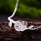Lone Sakura Flower Necklace 2