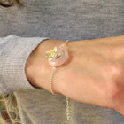 Jade Lotus Whispers Bracelet