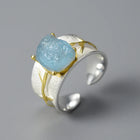Frozen Crystal Chunky Ring