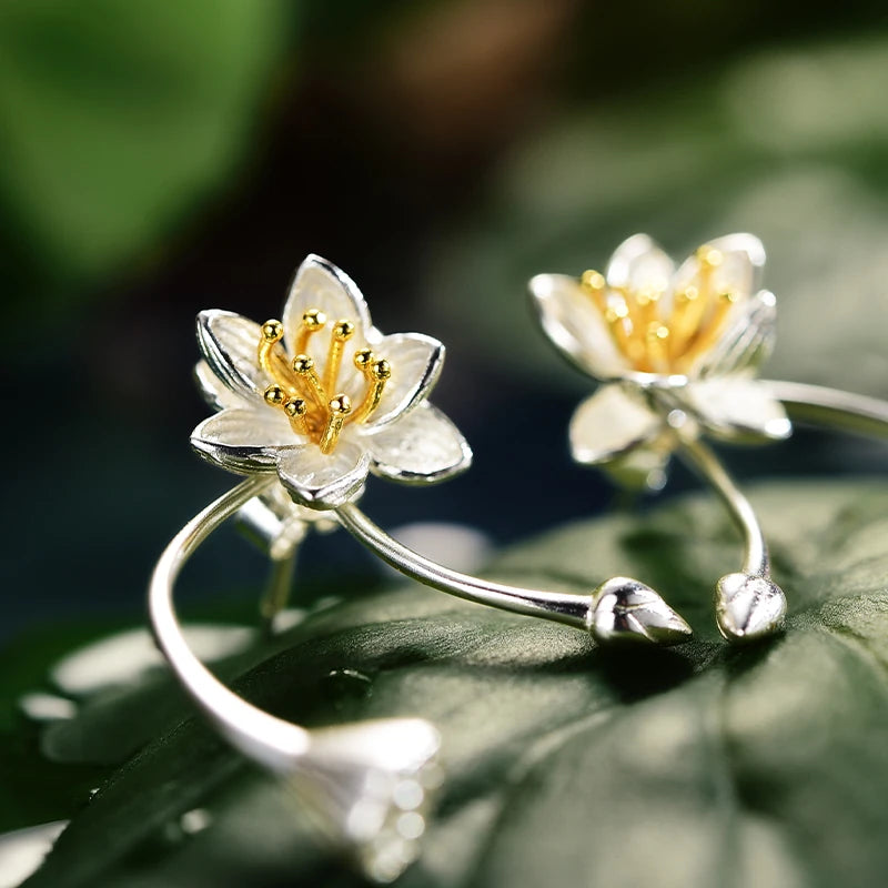 Lotus Whispers Earrings