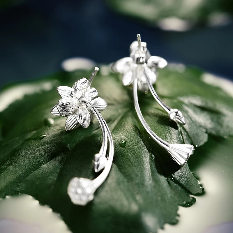 Lotus Whispers Earrings