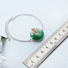 Jade Lotus Whispers Bracelet