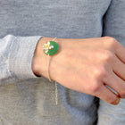 Jade Lotus Whispers Bracelet