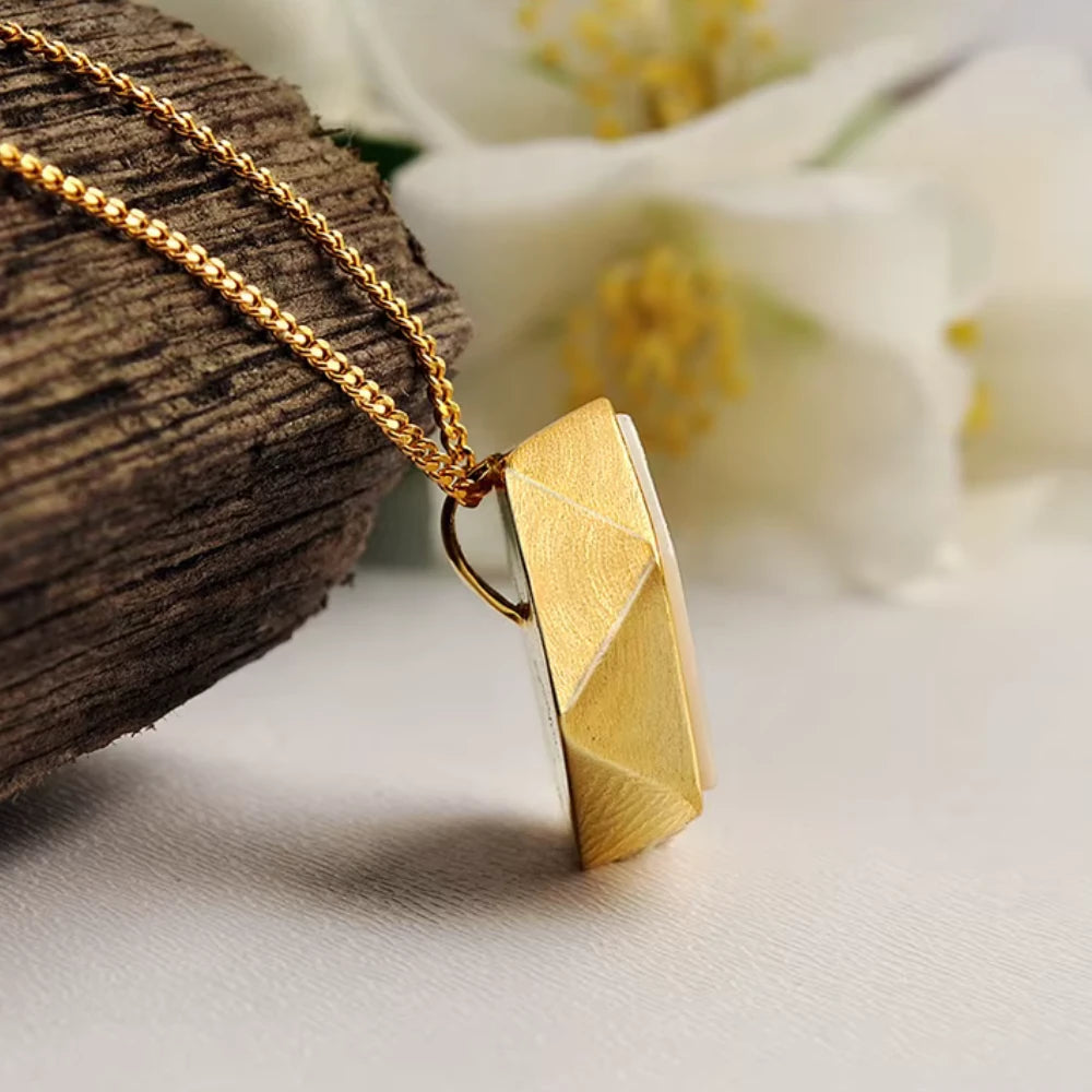 Geometric Angles Necklace