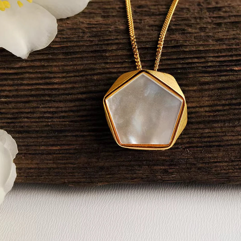 Geometric Angles Necklace