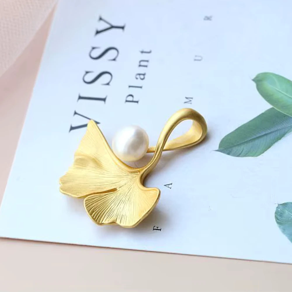 Ginkgo Moondrop Necklace