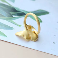 Ginkgo Moondrop Ring