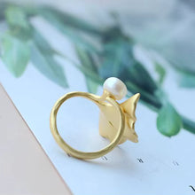 Ginkgo Moondrop Ring