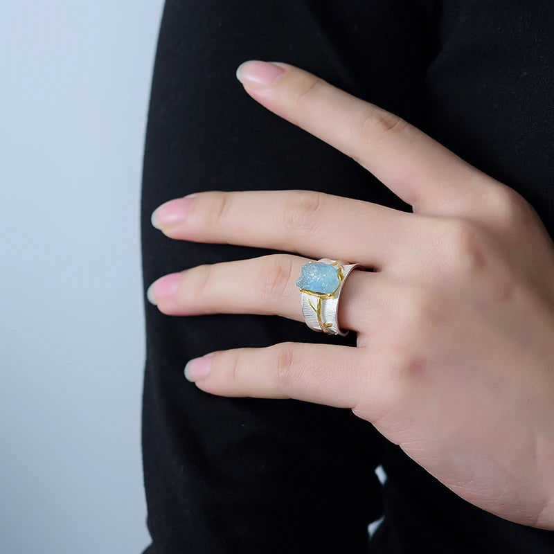 Frozen Crystal Chunky Ring