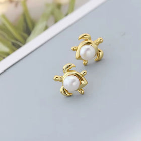 Little Turtle Stud Earrings