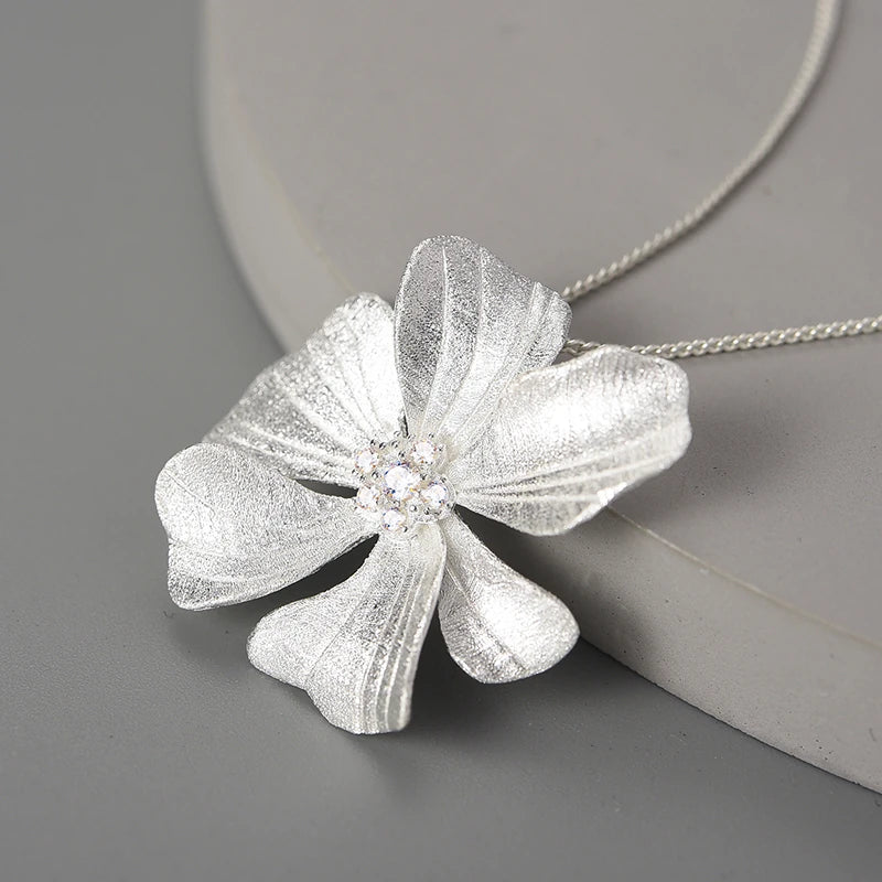 Golden Peony Necklace