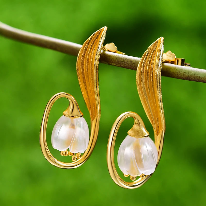 Tulip Of The Valley Earrings