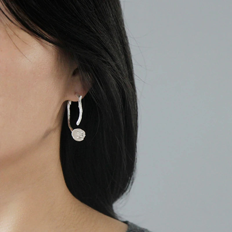 Tulip Of The Valley Wild Twig Earrings