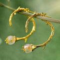 Tulip Of The Valley Wild Twig Earrings