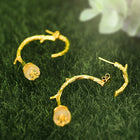 Tulip Of The Valley Wild Twig Earrings