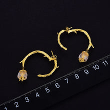 Tulip Of The Valley Wild Twig Earrings