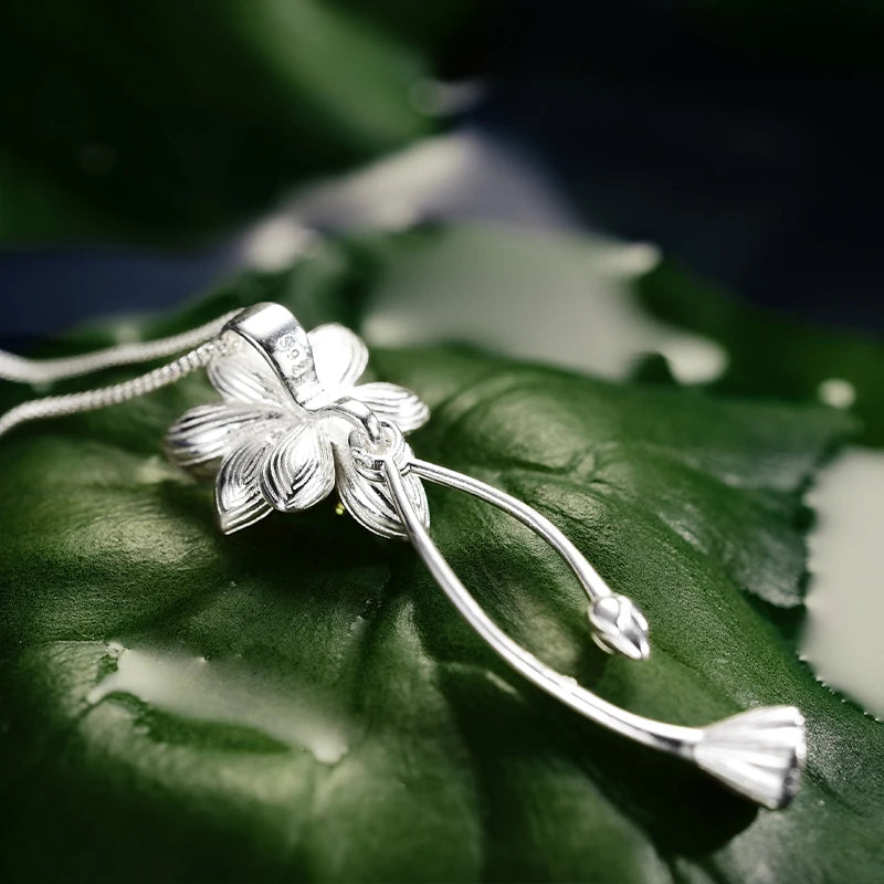 Lotus Whispers Necklace