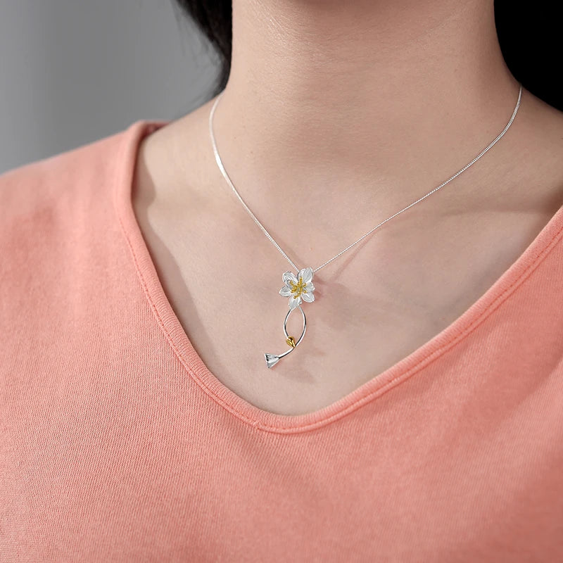 Lotus Whispers Necklace