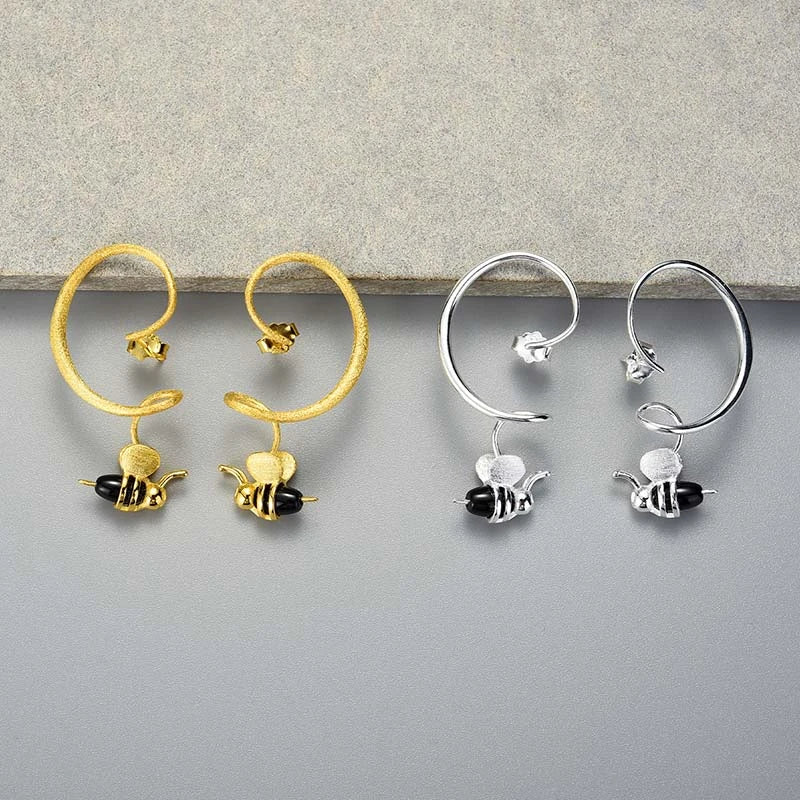 Of Bees And Honey Drop Earrings