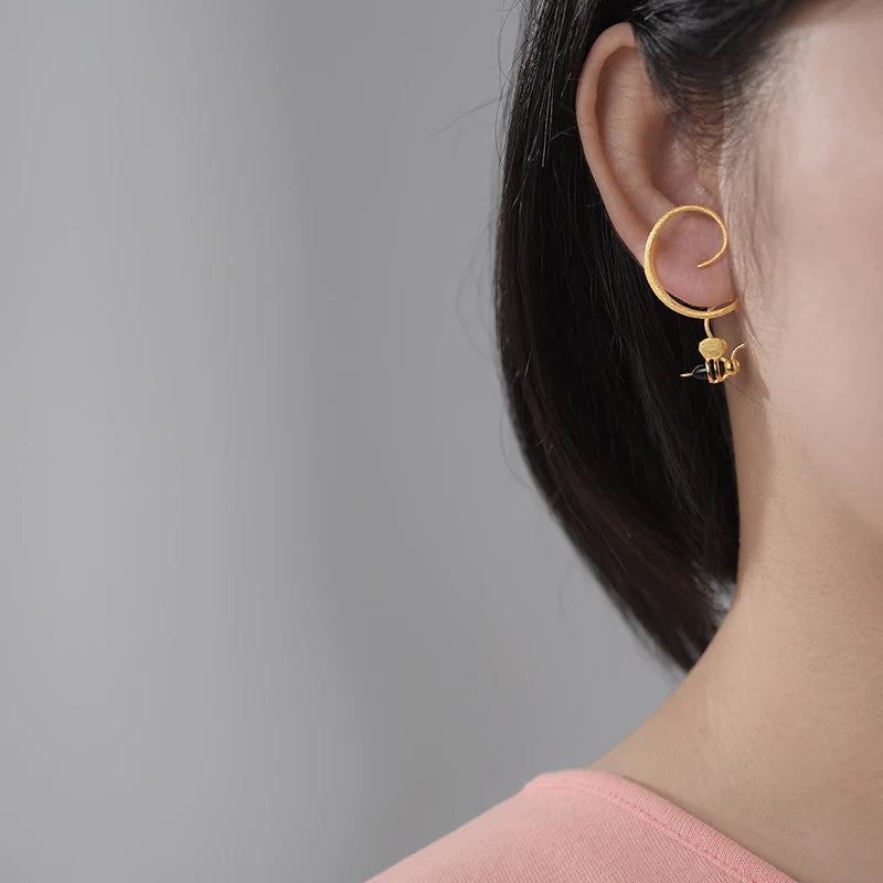 Of Bees And Honey Drop Earrings