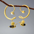 Of Bees And Honey Drop Earrings