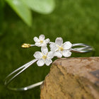 Forget Me Not Bloom Bangle