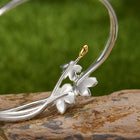 Forget Me Not Bloom Bangle