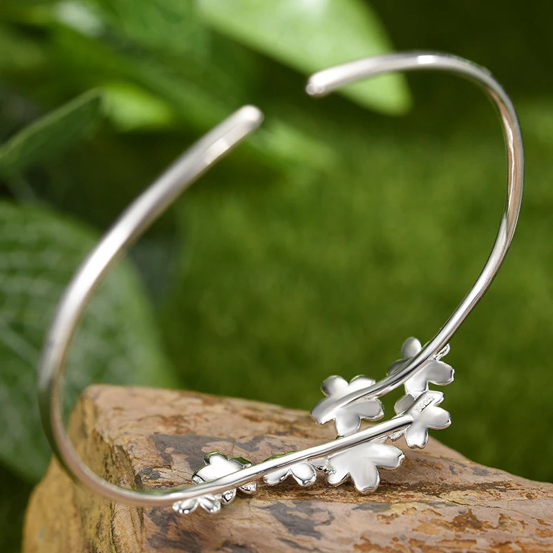 Forget Me Not Blossom Bangle