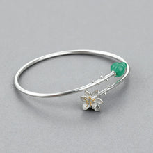 Jade Lotus Whispers Bangle