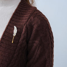 Lucky Feather Brooch