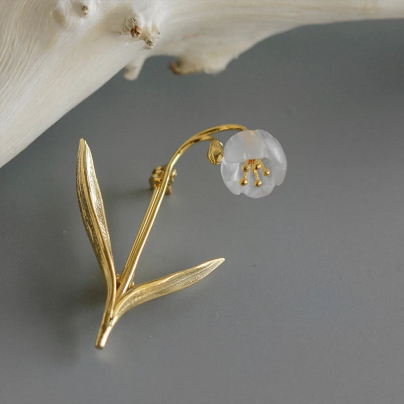 Tulip Of The Valley Brooch