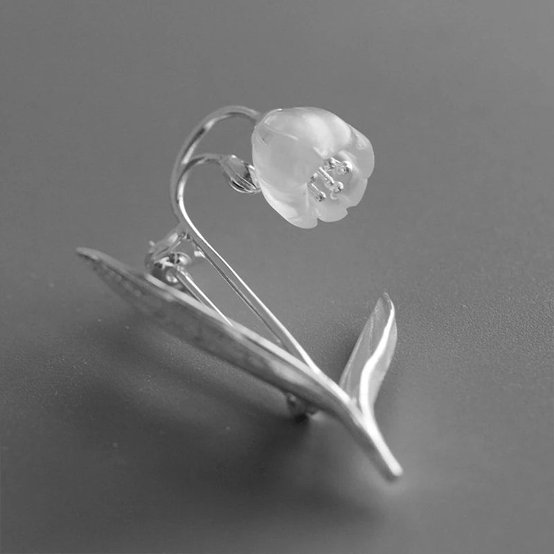 Tulip Of The Valley Brooch