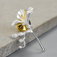 Alluring Freesia Flower Brooch