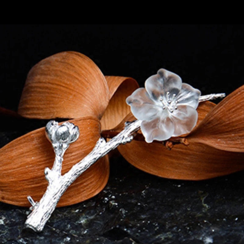 Lone Sakura Brooch