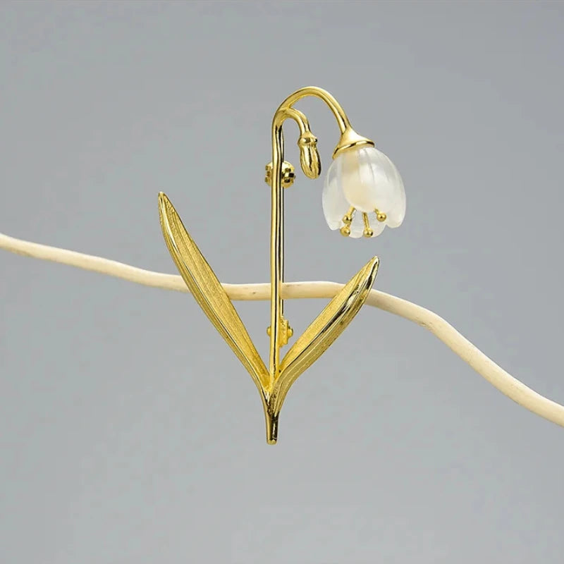 Tulip Of The Valley Brooch