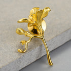 Alluring Freesia Flower Brooch