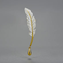Lucky Feather Brooch