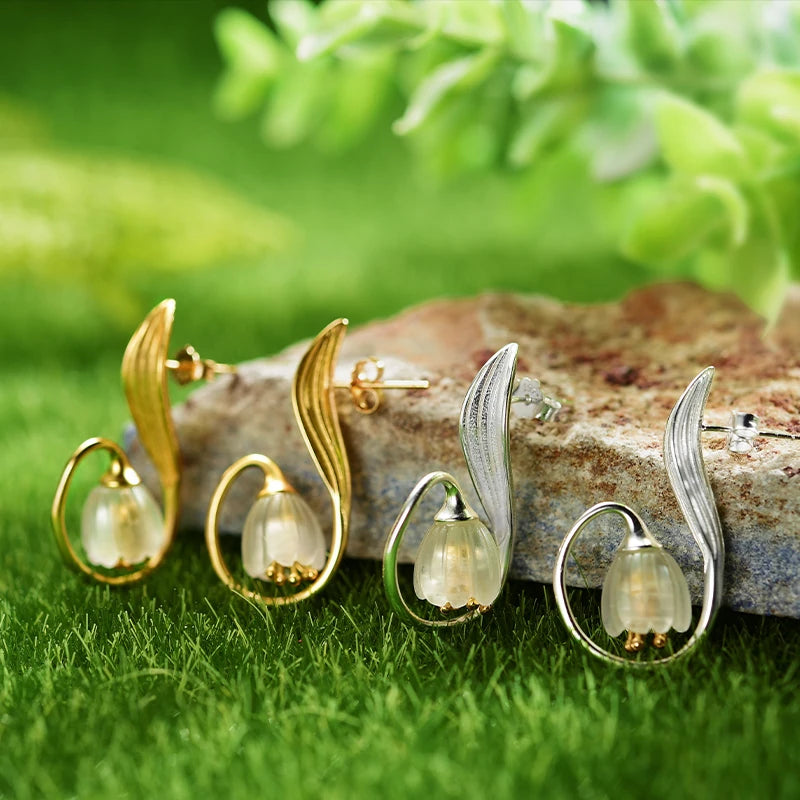 Tulip Of The Valley Earrings
