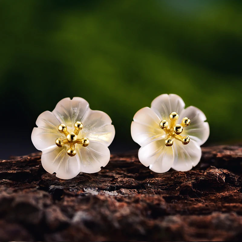 Lone Sakura Stud Earrings