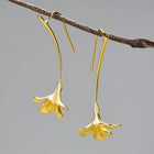 Alluring Freesia Flower Drop Earrings