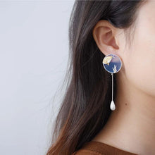Mysteries Of The Deep Agate Drop Earrings