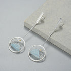 Bluebird of Icy Mountains Earrings