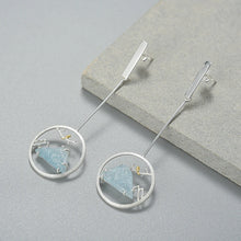Bluebird of Icy Mountains Earrings