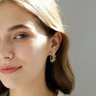 Peapod Aventurine Earrings