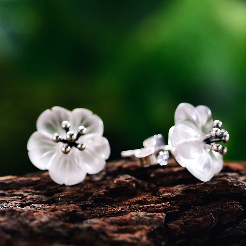 Lone Sakura Stud Earrings