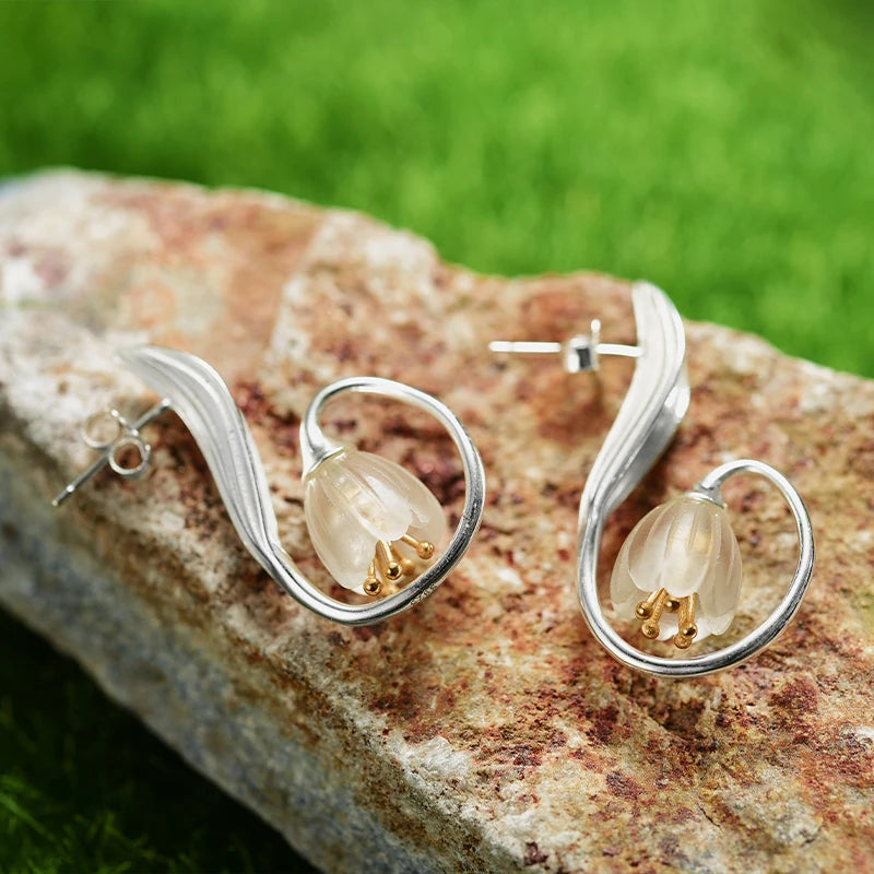 Tulip Of The Valley Earrings